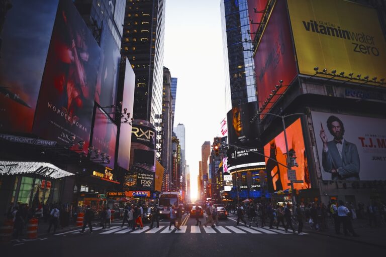 Debt relief programs in New York — Manhattan skyline at dusk