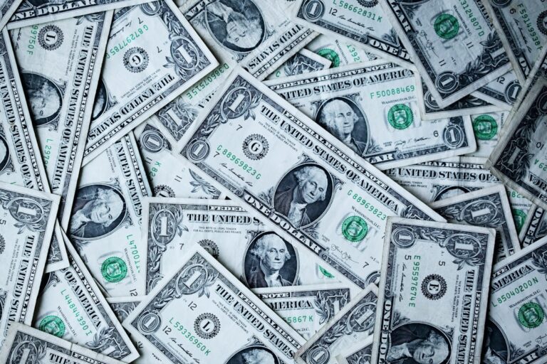 Comparing debt relief programs in Georgia with a calculator and dollar bills